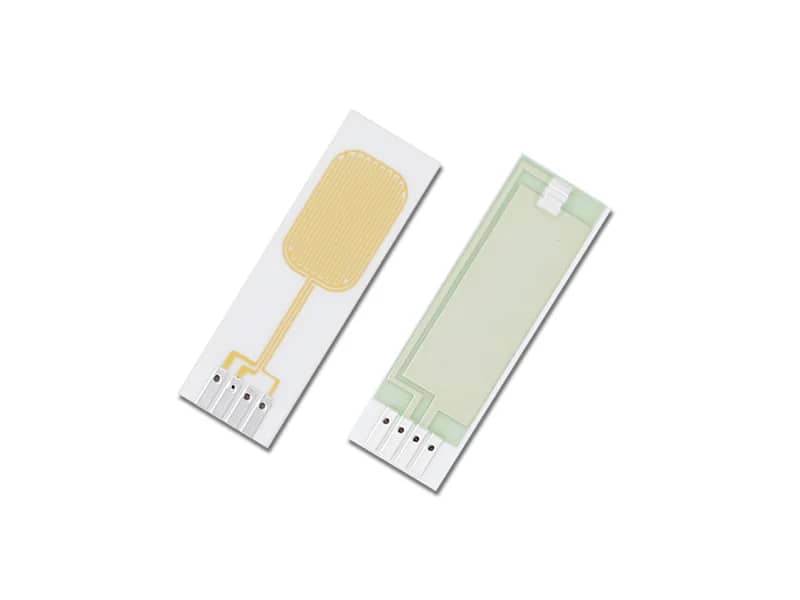 Thick film ceramic sensor for oil detection filter
