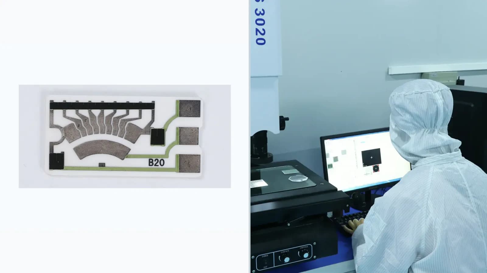 Composite view of cataloged fuel-level or position-sensor resistor cards paired with separate optical inspection context for Automotive Fuel-Level Curve Engineering Review