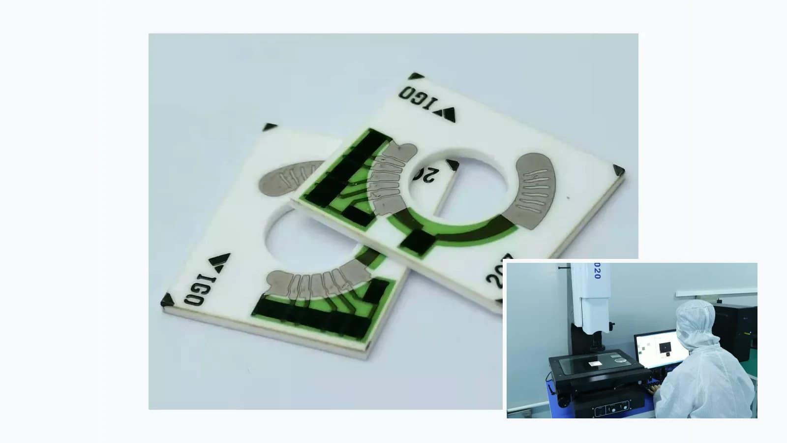 Composite view of cataloged fuel-level or position-sensor resistor cards paired with separate optical inspection context for Motorcycle Fuel-Gauge Resistor Card Engineering Review