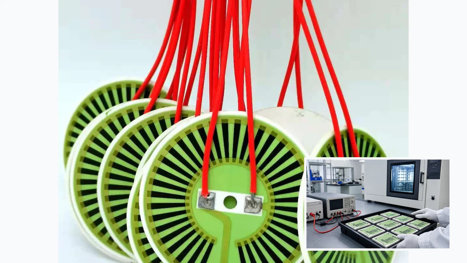 Composite view of cataloged terminations, wire-bond detail, heater terminals, and related inspection context for Thick Film Terminal Pull-Strength Testing