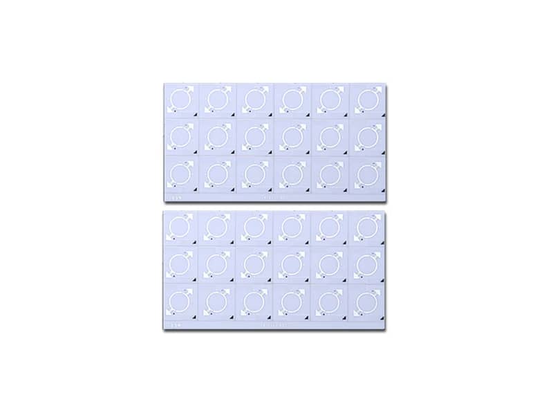 Ceramic thick film heat dissipation plate for LED lighting
