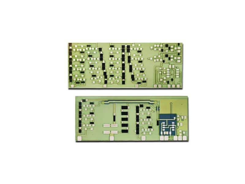 Thick film circuit board for automotive electronic regulators