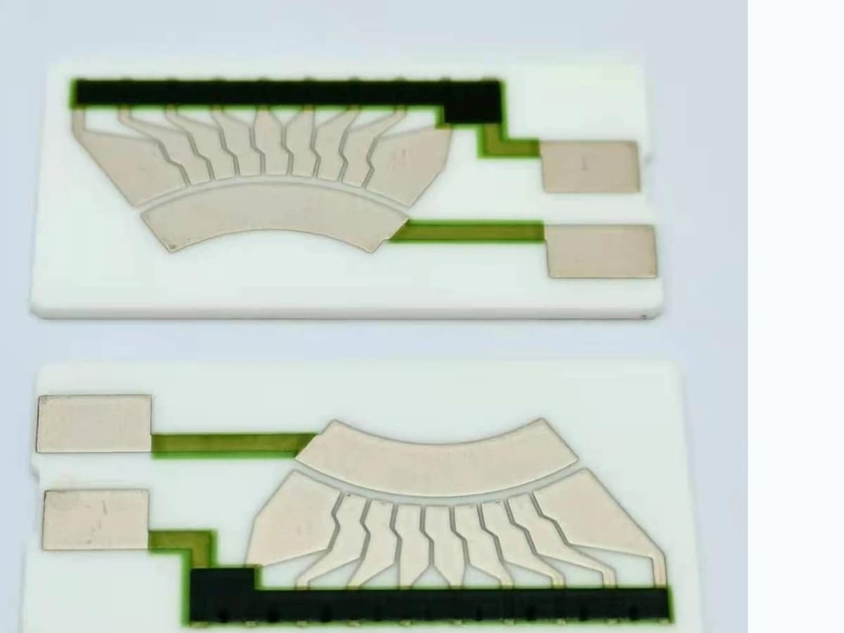 Fuel Level Sensor Resistor Card verified printed-feature detail for segment and conductor layout