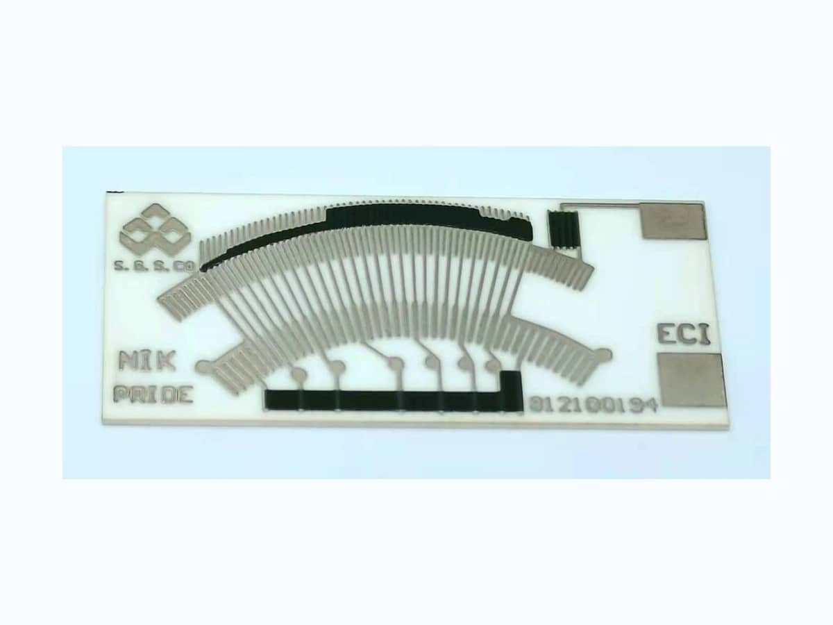 Linear Position Sensor Resistor Card