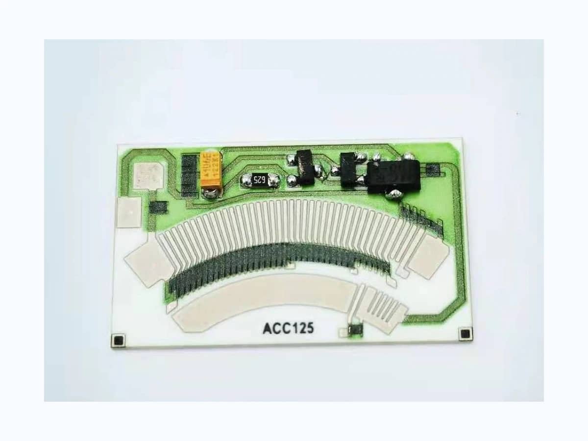 Rotary Position Sensor Resistor Card