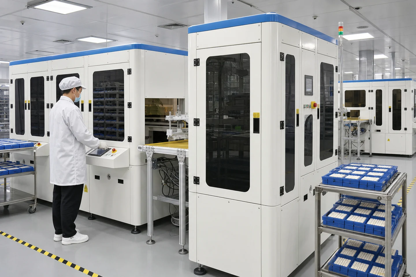 Clean thick film ceramic circuit production line with Chinese technicians