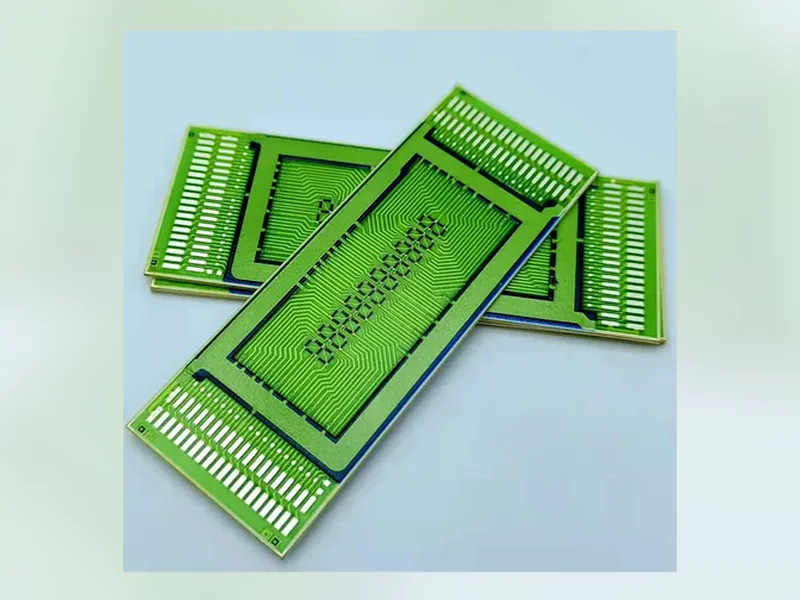 Real eight-up alumina thick film circuit panel
