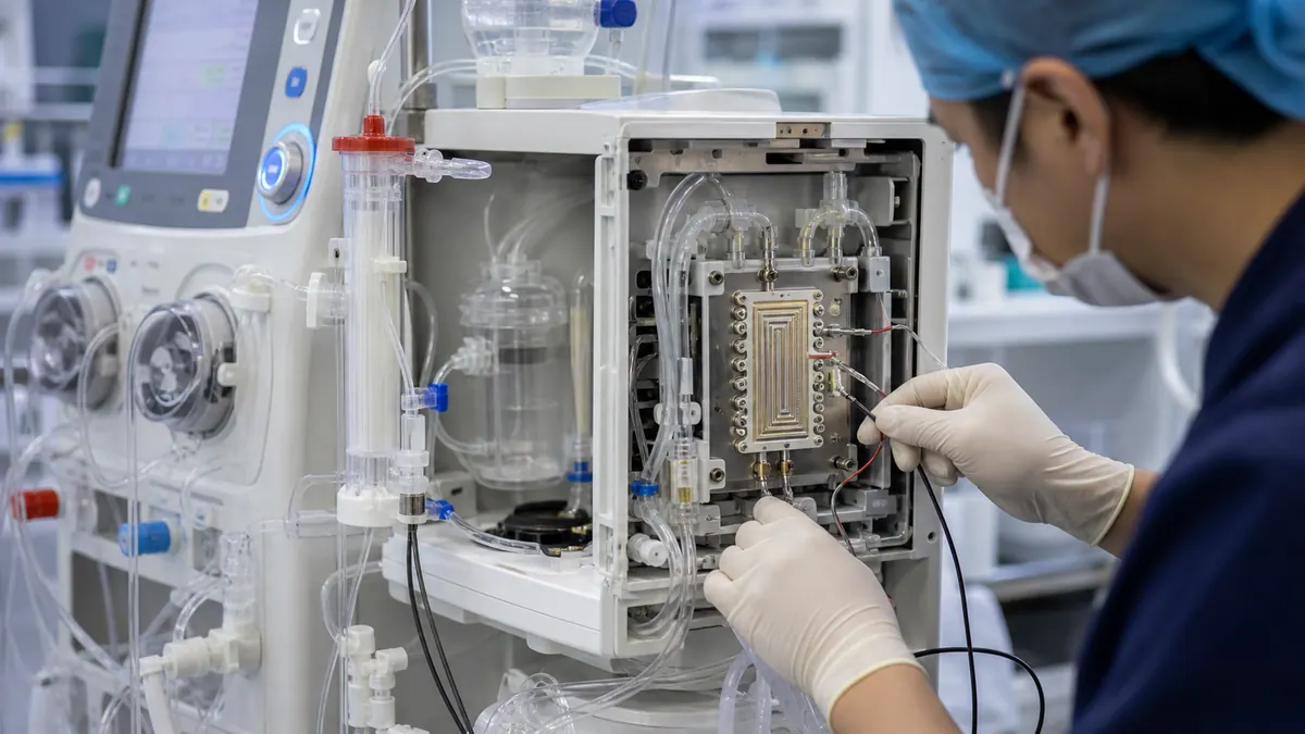 Dialysis Equipment Thick Film Heater Circuit