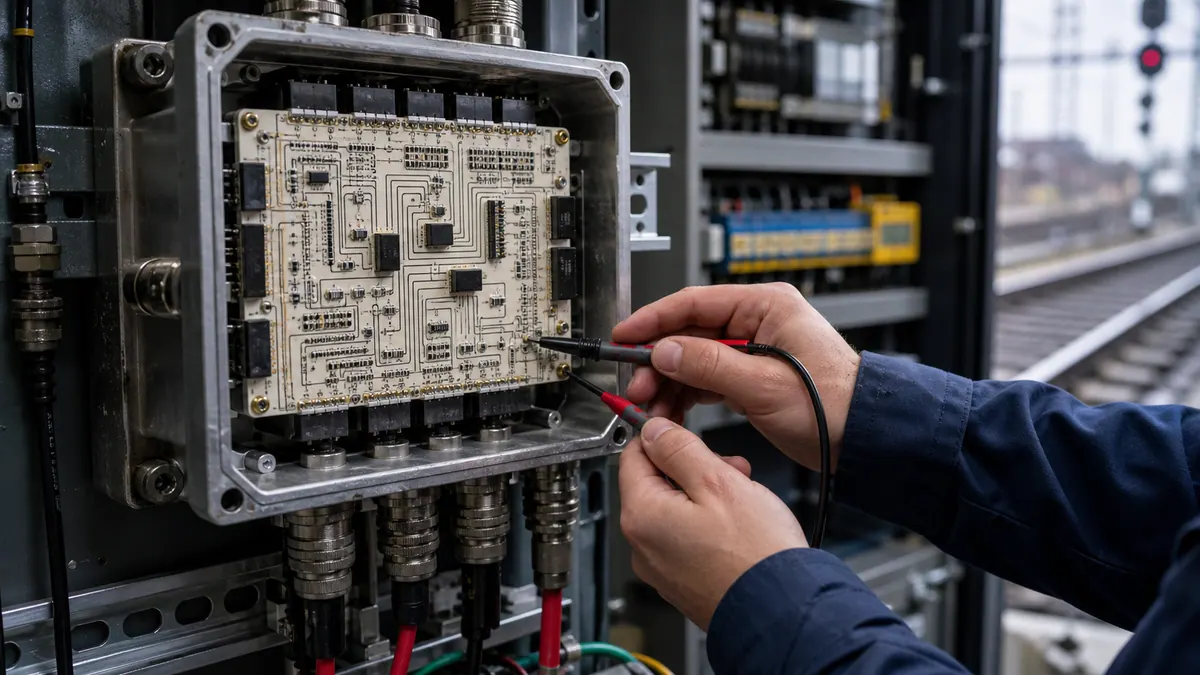 Ceramic Thick Film Circuits for Railway Control Systems