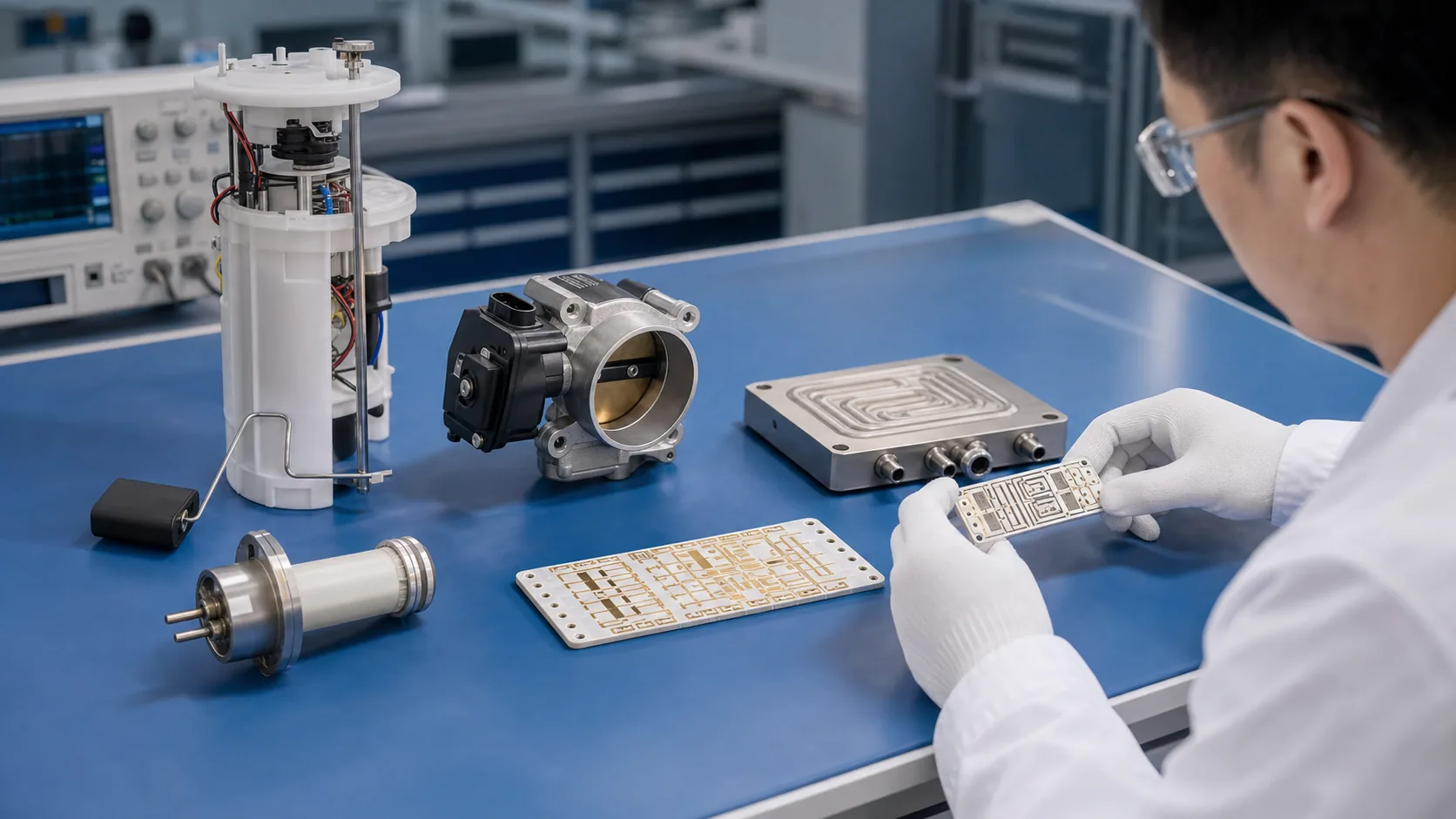 OEM application modules using thick film ceramic circuits and heater components