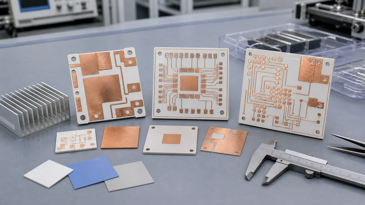 DBC vs DPC vs AMB Ceramic Substrates