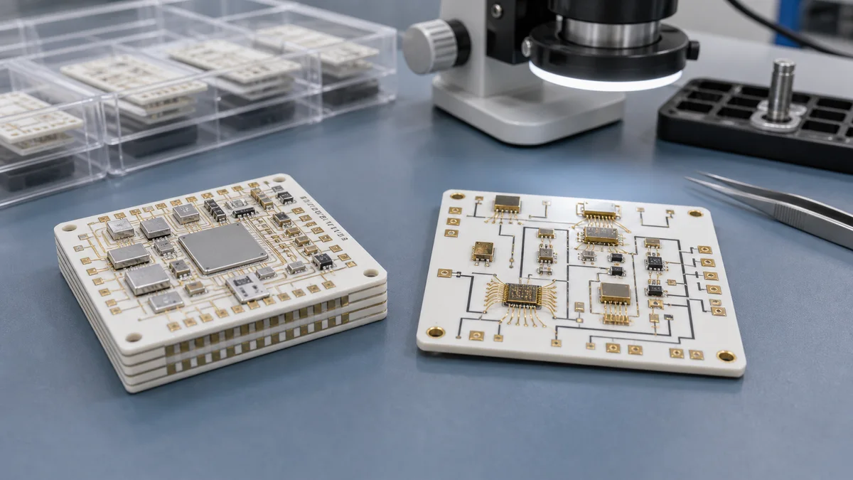 LTCC vs Thick Film Hybrid Circuits