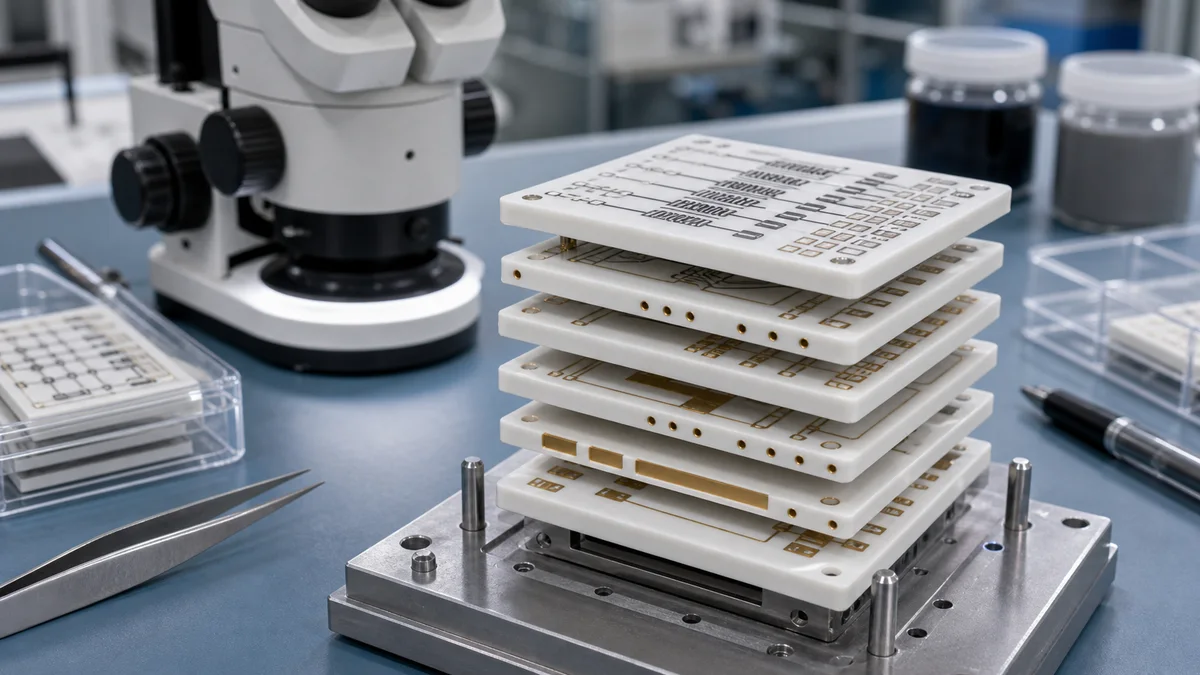 Multilayer Thick Film Circuit Design