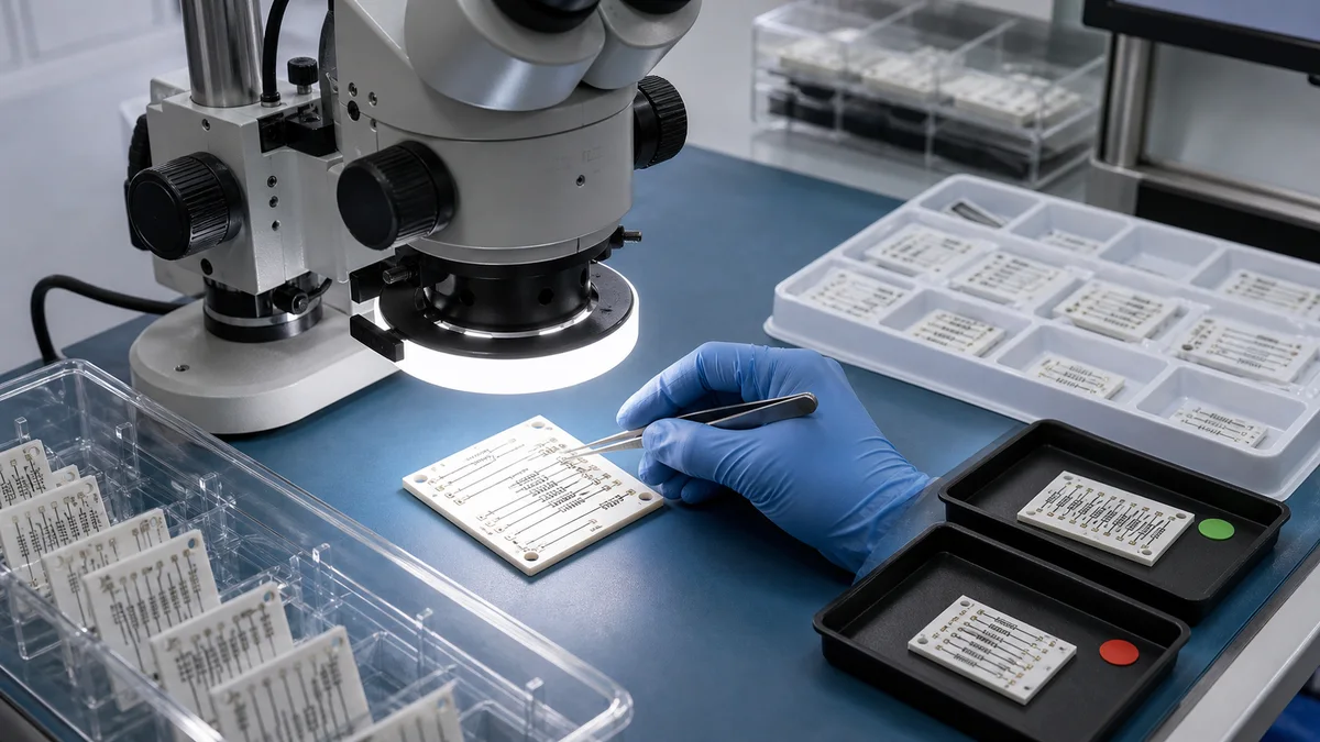 Visual Inspection Criteria for Thick Film Circuits