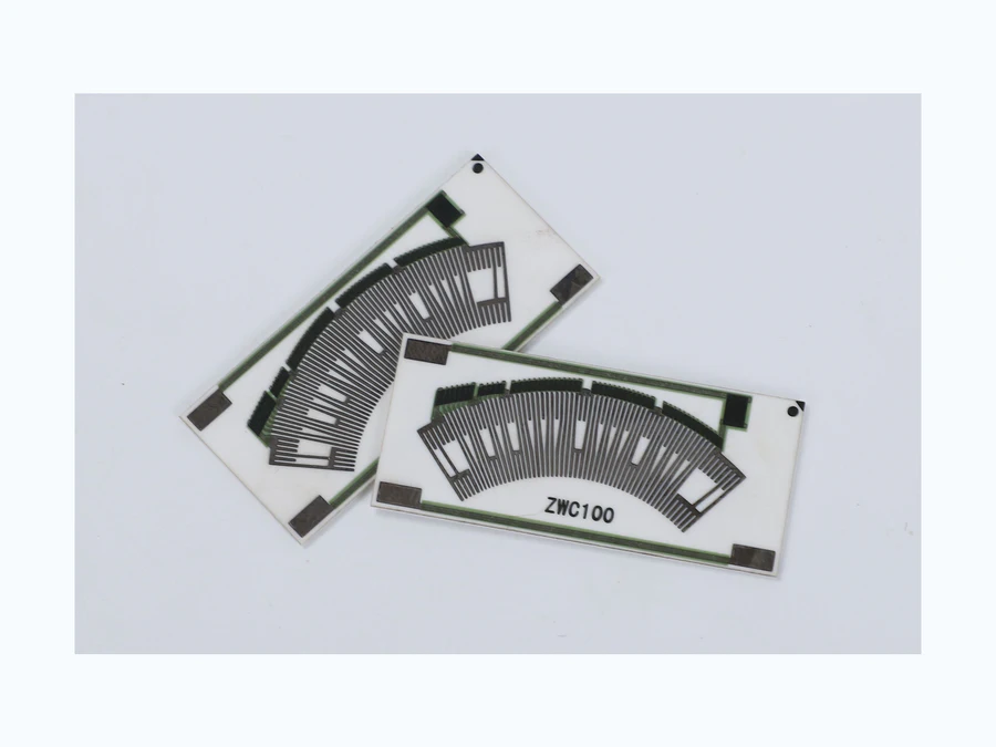Real accelerator-pedal position sensor resistor card