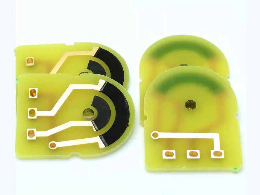 Real carbon film potentiometer PCB