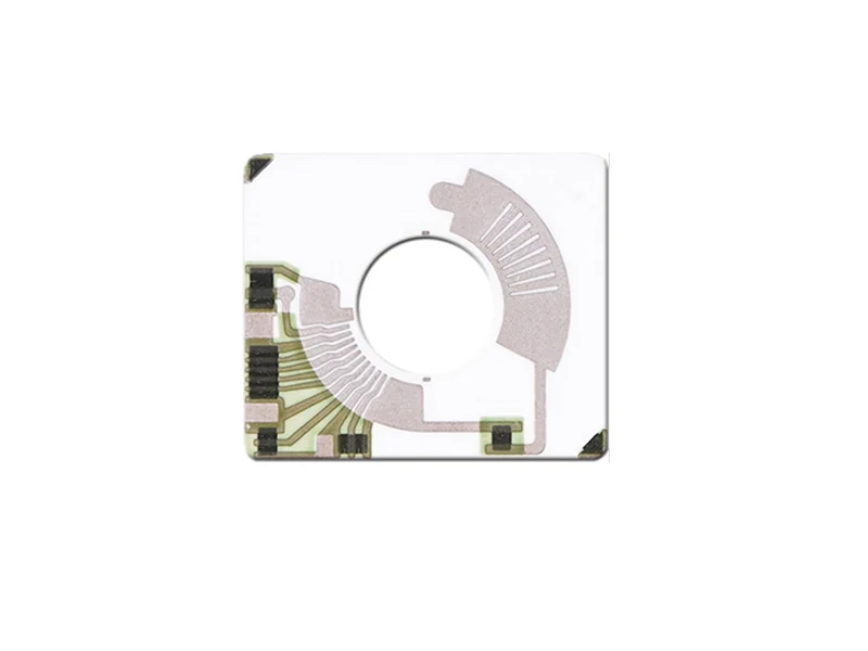 Thick film circuit for automotive fuel level sensor