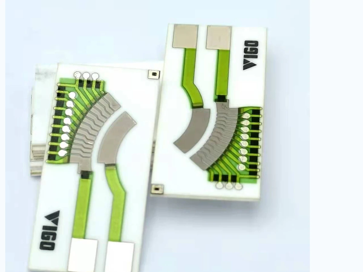 Custom Resistive Sensor Element verified printed-feature detail for substrate and printed-system route