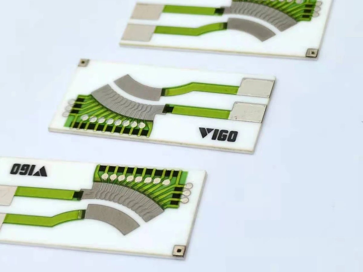 Custom Resistive Sensor Element verified printed-feature detail for prototype and acceptance planning