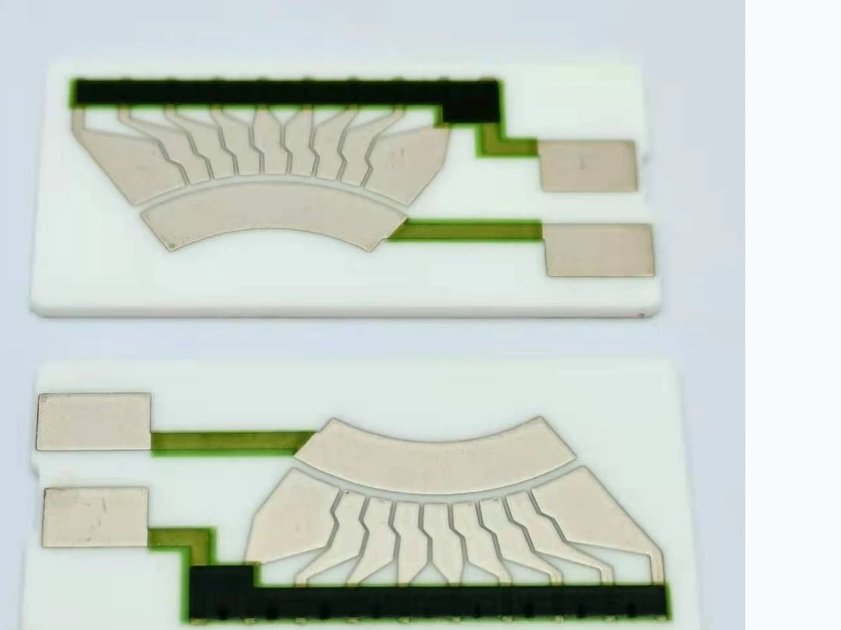 Fuel Level Sensor Resistor Card verified printed-feature detail for segment and conductor layout
