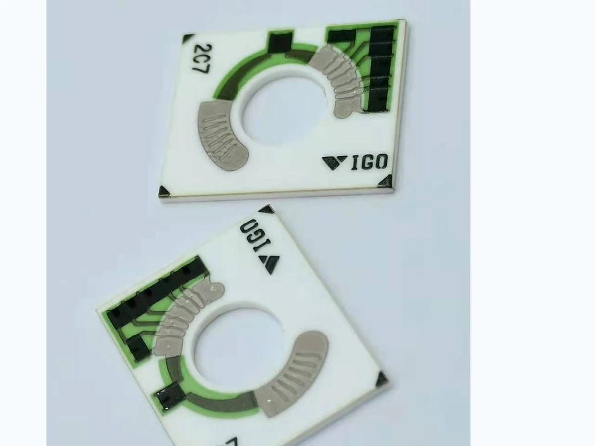 Motorcycle Fuel Gauge Resistor Card verified printed-feature detail for arc-track artwork control