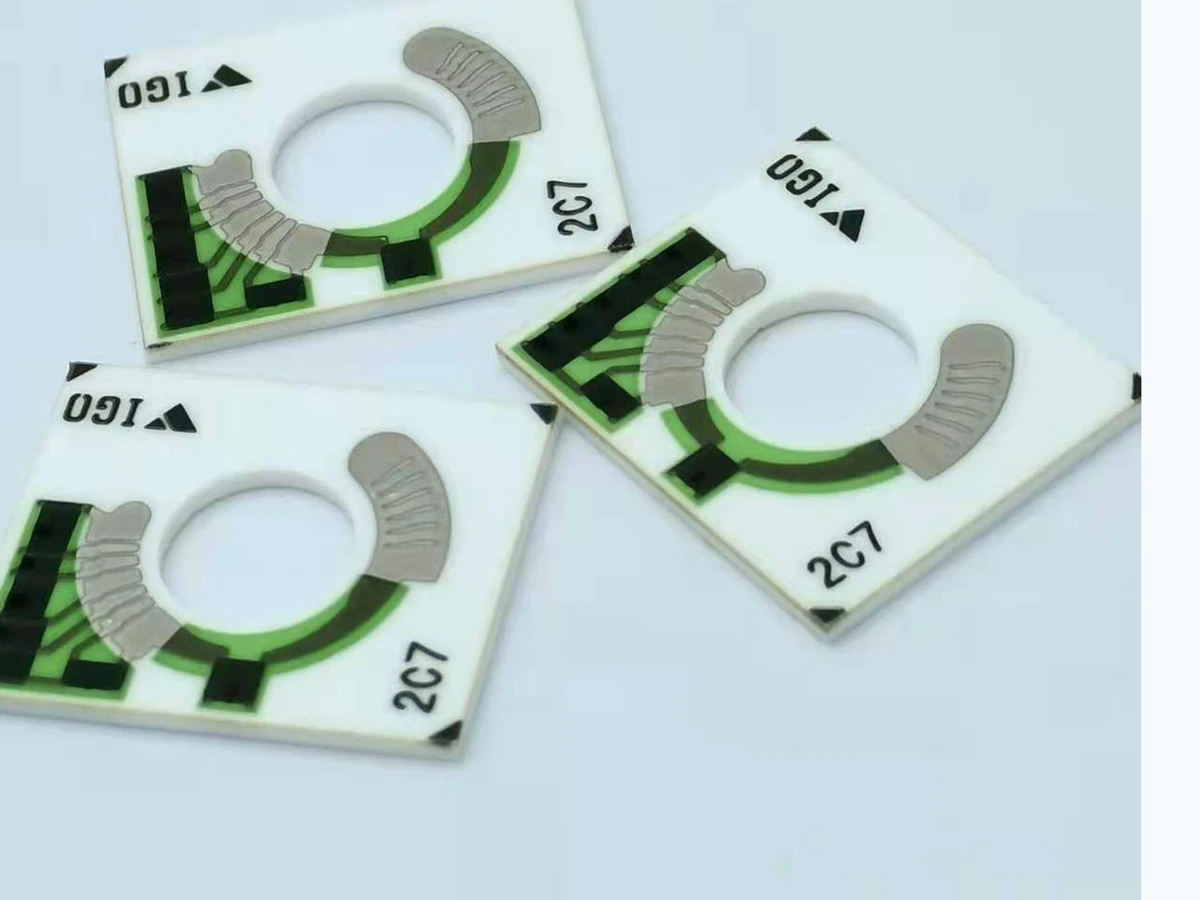 Motorcycle Fuel Gauge Resistor Card verified printed-feature detail for gauge-system validation