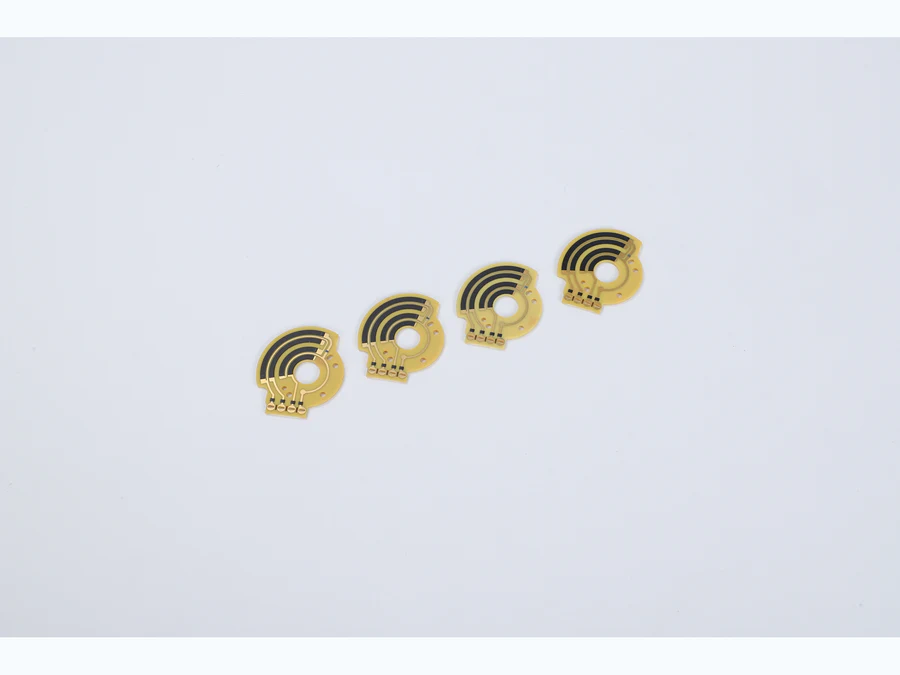 Real rotary carbon film sensor PCBs