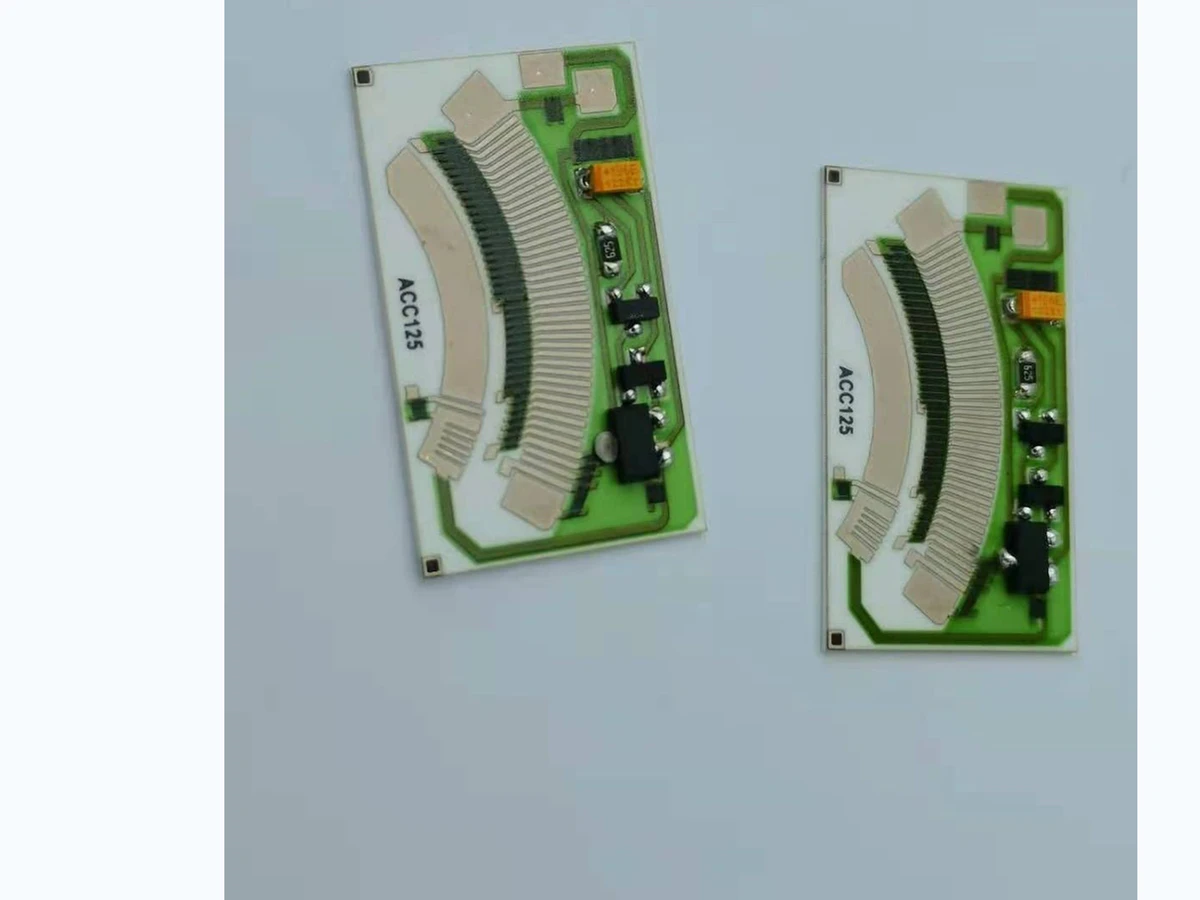 Rotary Position Sensor Resistor Card verified printed-feature detail for wiper and shaft integration